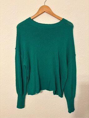 🔴3/$10-Abound Teal Green Crewneck Sweater